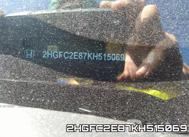 2HGFC2E87KH515069 фото 10