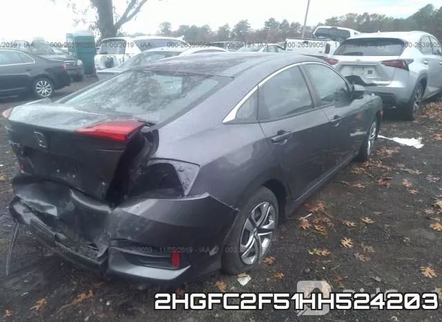 2HGFC2F51HH524203 фото 5