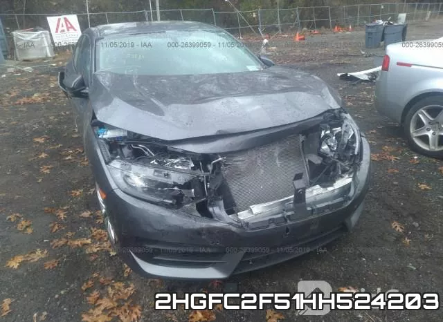 2HGFC2F51HH524203 фото 7