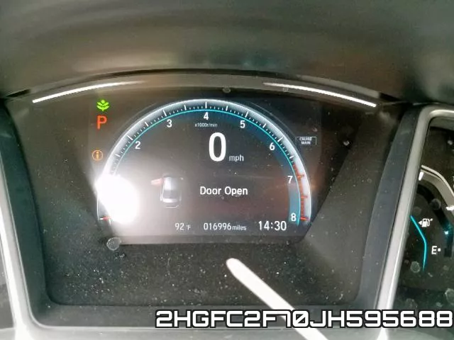 2HGFC2F70JH595688 фото 6