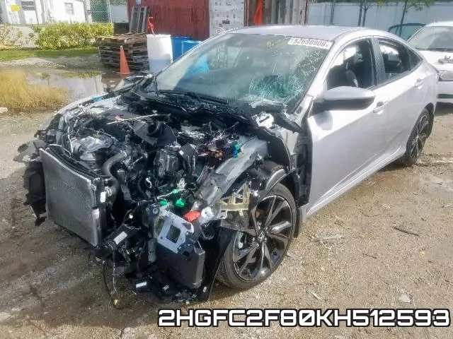 2HGFC2F80KH512593 фото 3