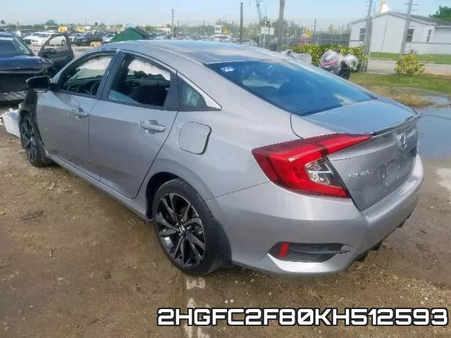 2HGFC2F80KH512593 фото 4