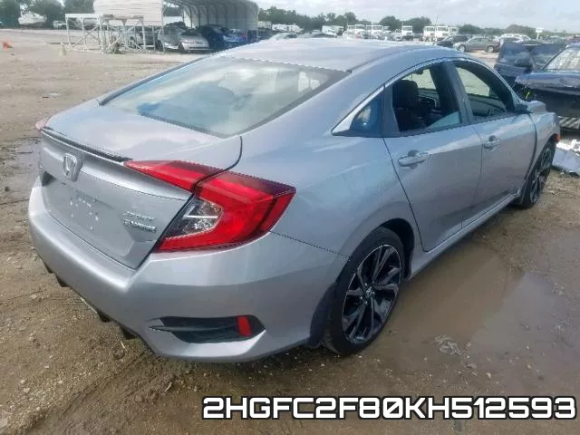 2HGFC2F80KH512593 фото 5