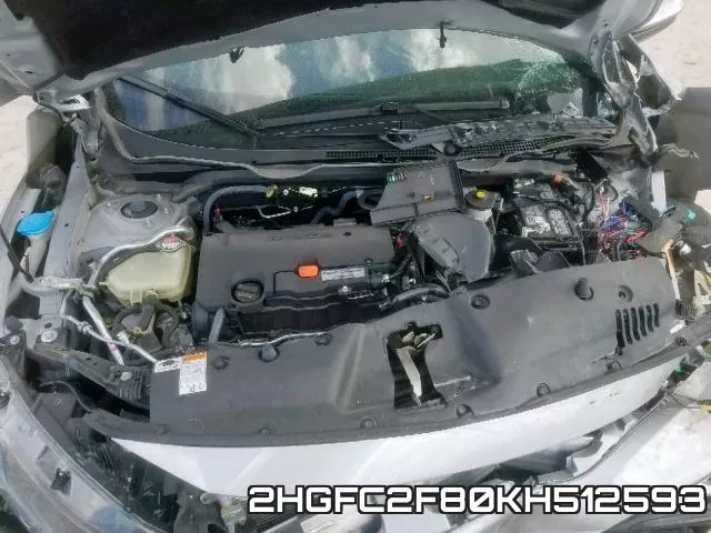 2HGFC2F80KH512593 фото 8