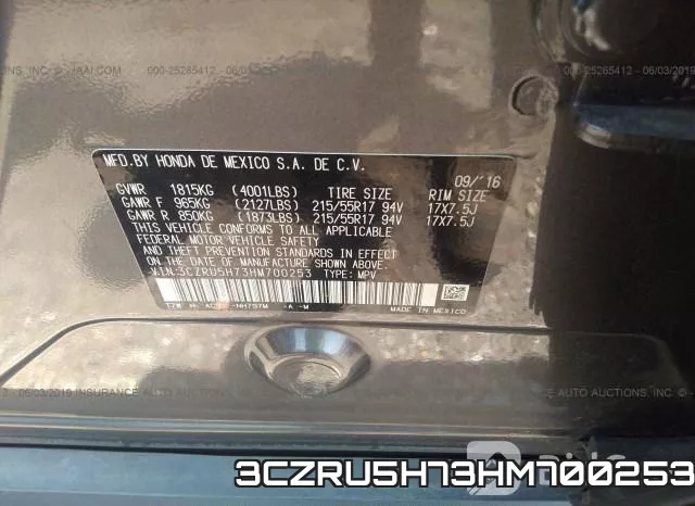 3CZRU5H73HM700253 фото 10