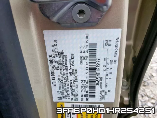3FA6P0HD1HR254251 фото 2