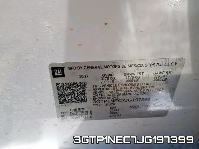 3GTP1NEC7JG197399 фото 2