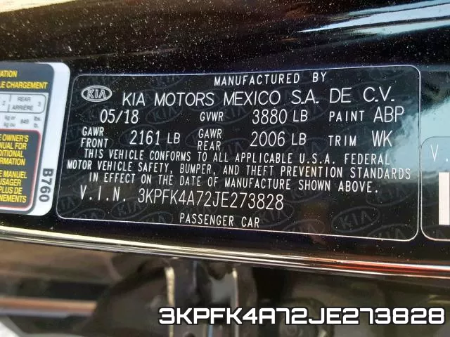 3KPFK4A72JE273828 фото 2