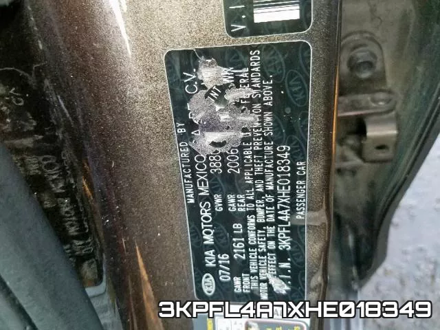 3KPFL4A7XHE018349 фото 2