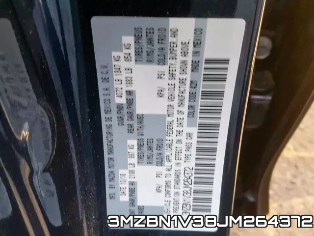 3MZBN1V38JM264372 фото 2