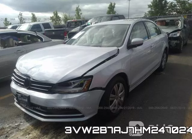 3VW2B7AJ7HM247024 фото 3