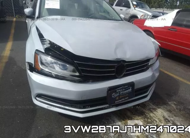 3VW2B7AJ7HM247024 фото 7
