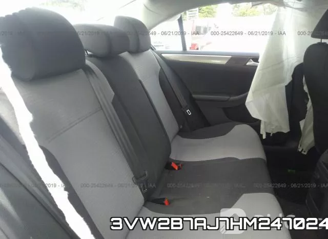 3VW2B7AJ7HM247024 фото 9