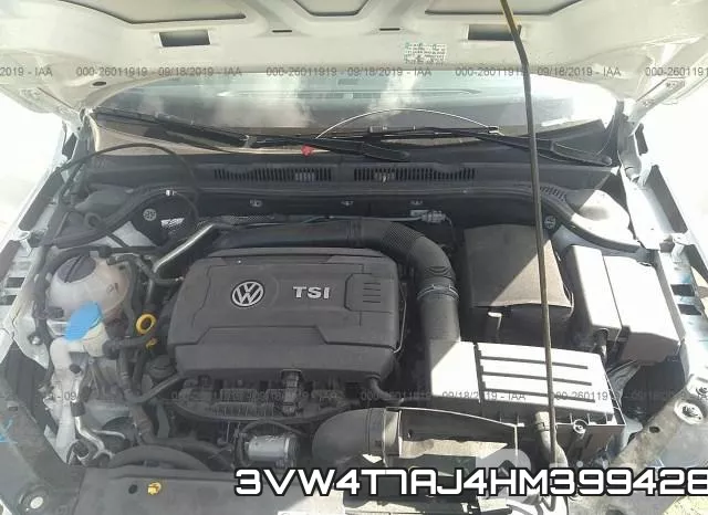 3VW4T7AJ4HM399428 фото 2