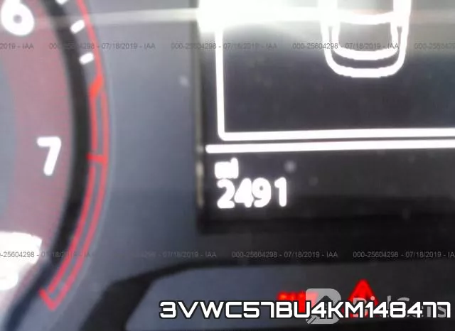 3VWC57BU4KM148477 фото 8