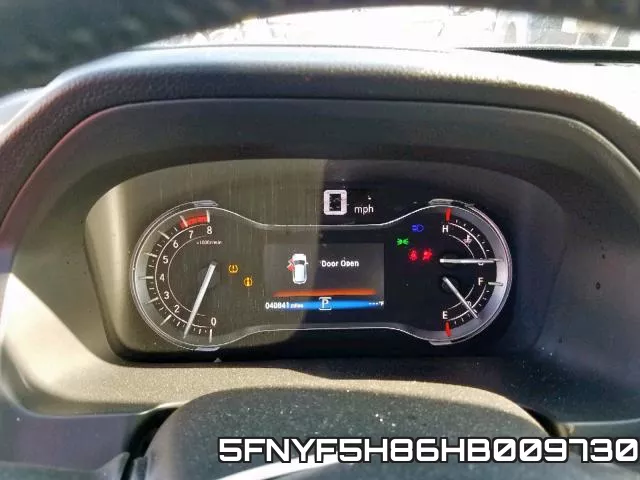 5FNYF5H86HB009730 фото 9