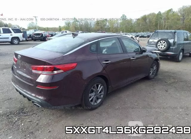 5XXGT4L36KG282438 фото 5