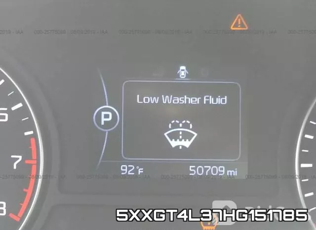 5XXGT4L37HG151785 фото 8