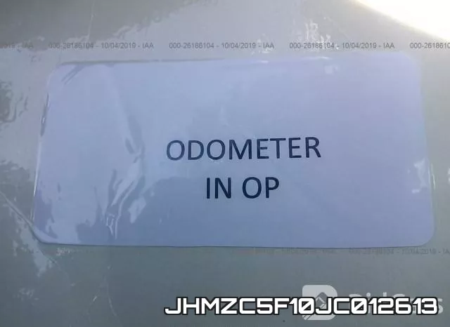 JHMZC5F10JC012613 фото 8