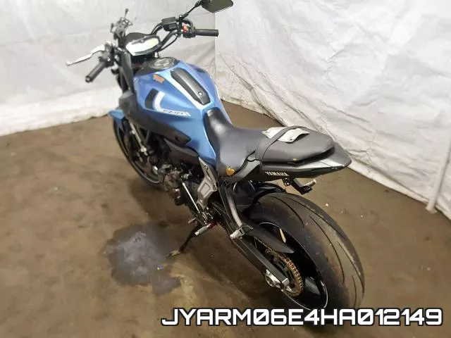 JYARM06E4HA012149 фото 4