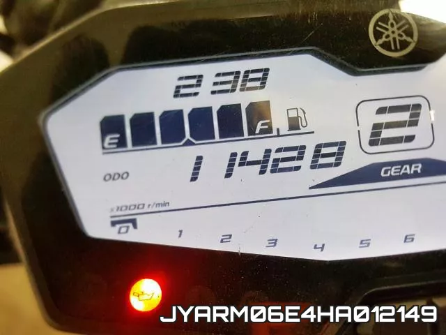 JYARM06E4HA012149 фото 9
