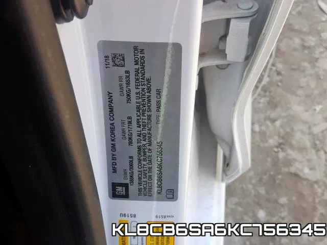 KL8CB6SA6KC756345 фото 2