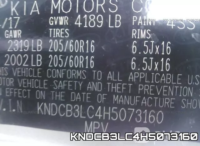 KNDCB3LC4H5073160 фото 10
