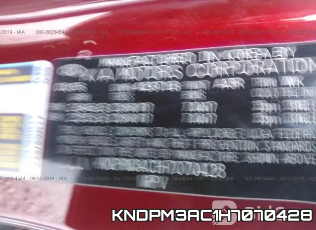KNDPM3AC1H7070428 фото 10