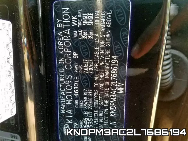 KNDPM3AC2L7686194 фото 2