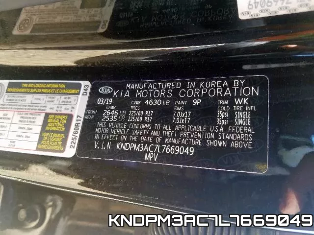 KNDPM3AC7L7669049 фото 2