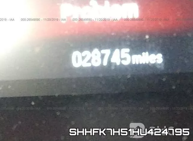 SHHFK7H51HU424795 фото 8