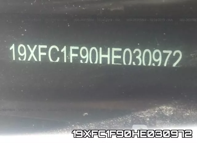 19XFC1F90HE030972 фото 10