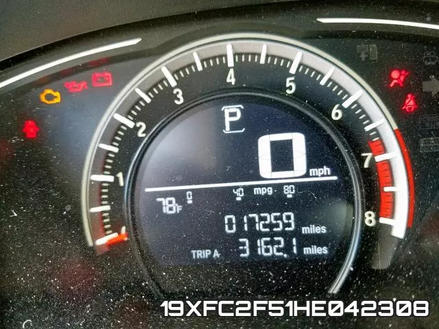 19XFC2F51HE042308 фото 9