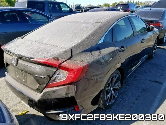 19XFC2F89KE200380 фото 5