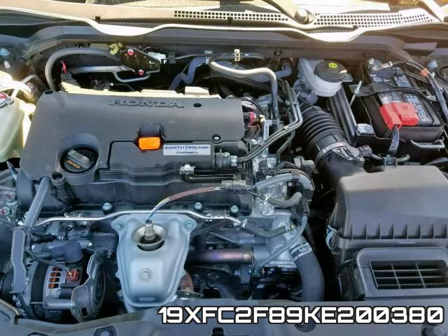 19XFC2F89KE200380 фото 8