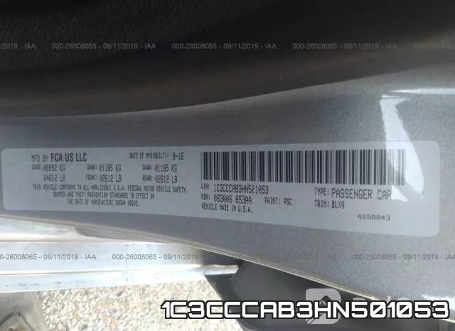 1C3CCCAB3HN501053 фото 10