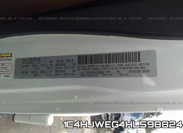 1C4HJWEG4HL598824 фото 10