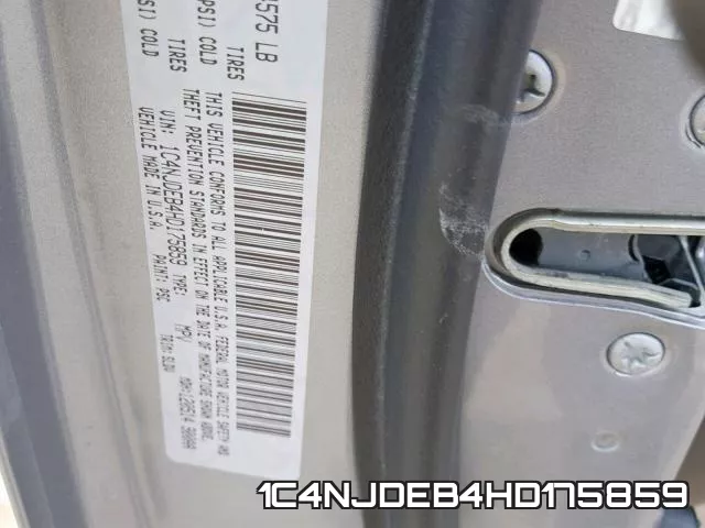 1C4NJDEB4HD175859 фото 2