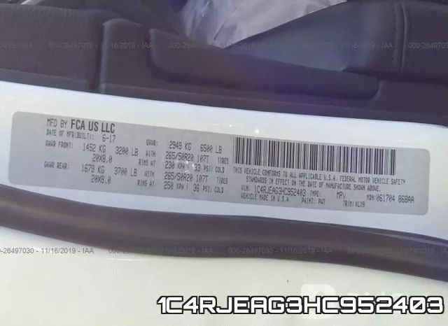 1C4RJEAG3HC952403 фото 10