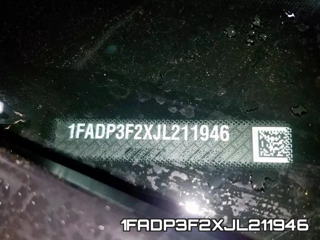 1FADP3F2XJL211946 фото 2