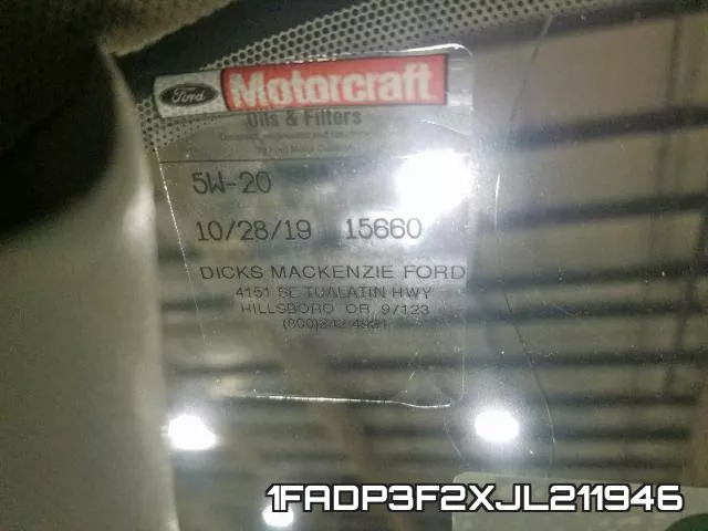 1FADP3F2XJL211946 фото 9