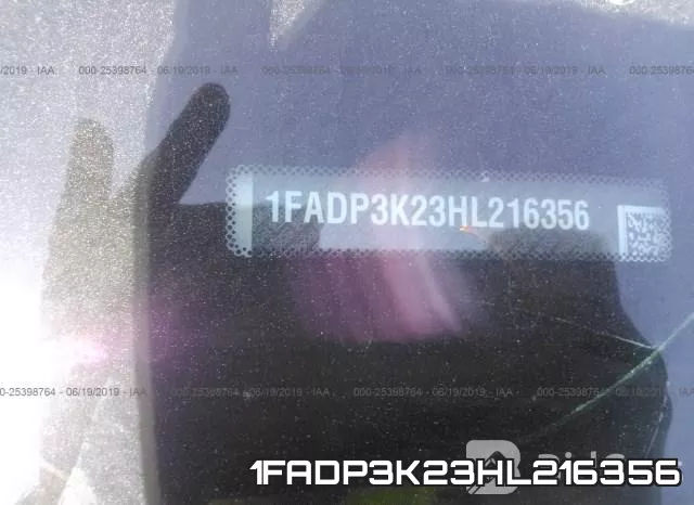 1FADP3K23HL216356 фото 9