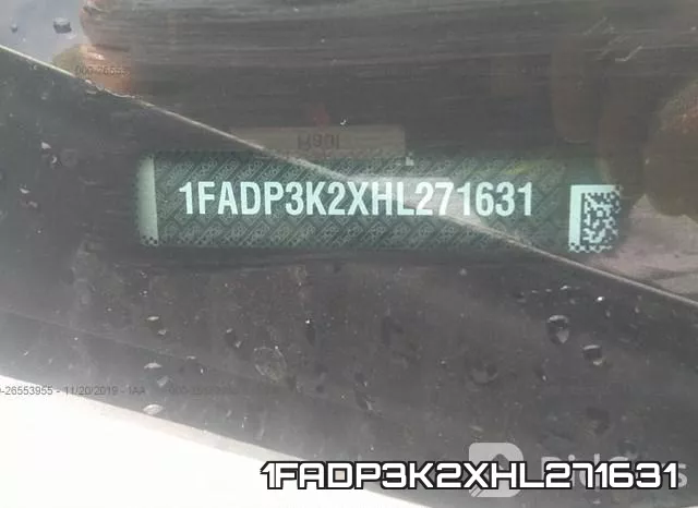 1FADP3K2XHL271631 фото 10