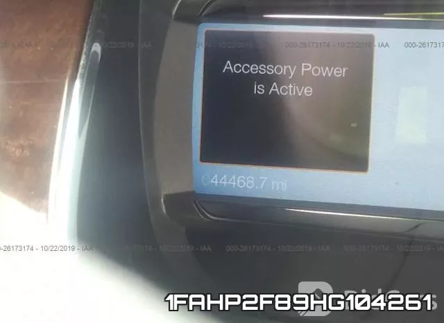 1FAHP2F89HG104261 фото 8