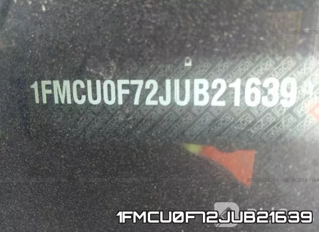 1FMCU0F72JUB21639 фото 10