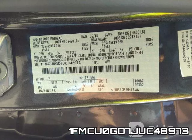 1FMCU0GD7JUC48973 фото 10