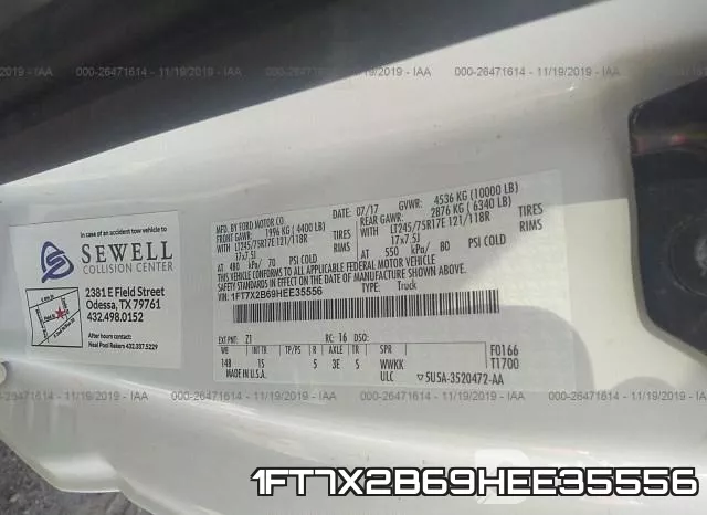 1FT7X2B69HEE35556 фото 10