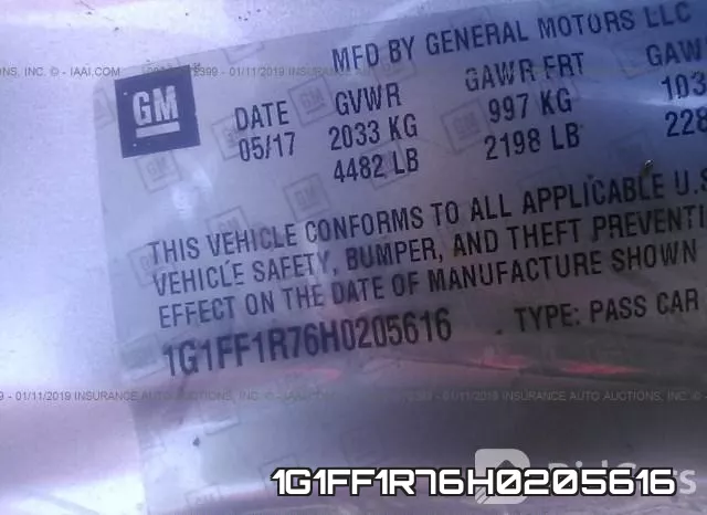 1G1FF1R76H0205616 фото 10