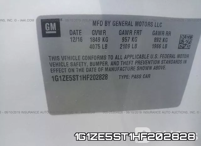 1G1ZE5ST1HF202828 фото 10