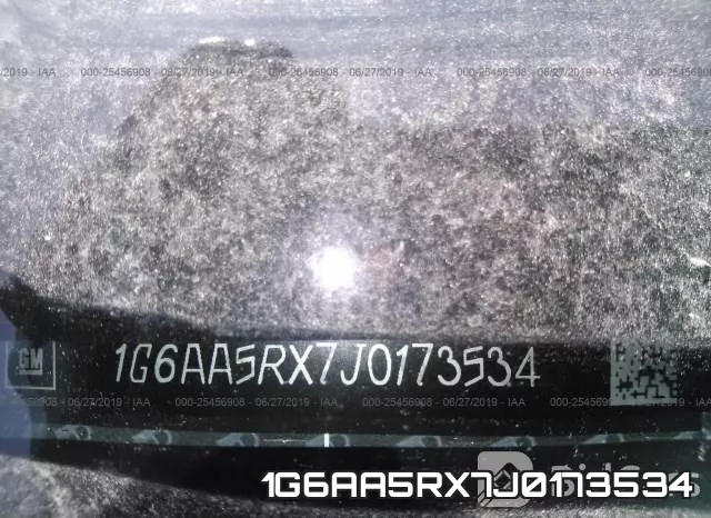 1G6AA5RX7J0173534 фото 10